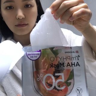 리더스코스메틱 리더스 아임피토 마스크 6종 — 5점을 준 리뷰어가 2022년 3월 올린 사용 사진