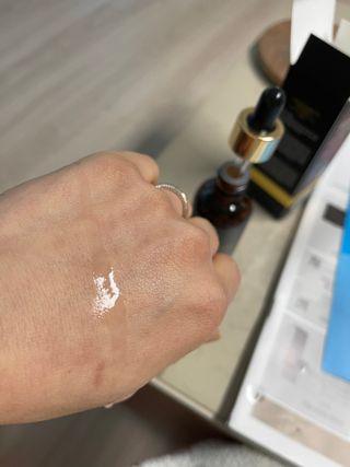 오투에니원 갈락토미세스 비타민 C 더블 브라이트닝 세럼 50ml — 4.5점을 준 리뷰어가 2023년 1월 올린 사용 사진