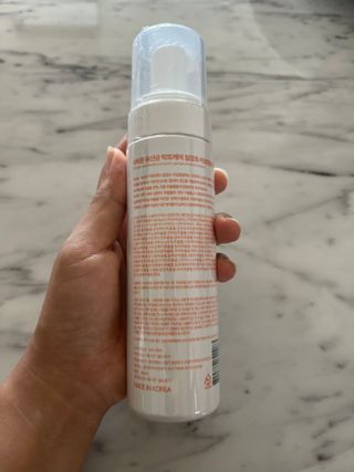 MF프리 [닥터문] 유산균 락토케어 질경초 여성청결제 200ml (폼타입) — 5점을 준 리뷰어가 2022년 7월 올린 사용 사진