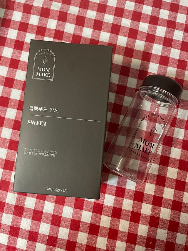 [맘메이크] 블랙푸드 한끼 리뷰 사진
