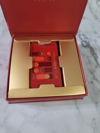 프리마인 귀족의 콜라겐, 92배 흡수율. 럭셔리 프리미엄 셀라브 콜라겐필름 30매 — 5점을 준 리뷰어가 2021년 12월 올린 사용 사진