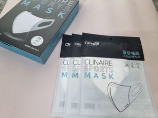 끌린에르 스포츠 귀편한 새부리형 마스크 — 5점을 준 리뷰어가 2022년 2월 올린 사용 사진