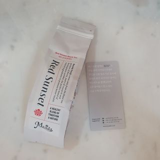 마시다 붉은 석양 빛을 담은 프리미엄 수제 블렌딩 홍차, 레드선셋블랙티 — 5점을 준 리뷰어가 2021년 3월 올린 사용 사진