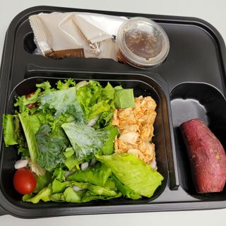 참살이도시락 작심삼일 샐러드도시락 3개 맛보기 새벽배송 또는 택배배송 — 5점을 준 리뷰어가 2021년 7월 올린 사용 사진