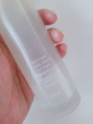 메이쿱 로우 소스 더 비건 에센스 100ml — 5점을 준 리뷰어가 2022년 3월 올린 사용 사진