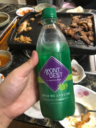 몽베스트 Montbest with Sparkling water Lime20병 — 5점을 준 리뷰어가 2021년 10월 올린 사용 사진