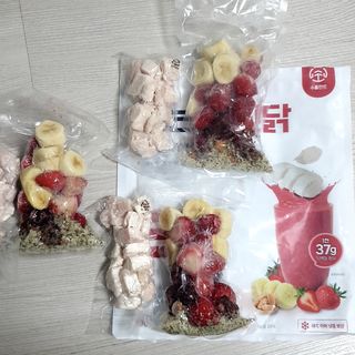 수플먼트 나는 마신닭!! 닭가슴살 주스키트, 먹기 힘들었던 닭가슴살 이제는 마시자 — 5점을 준 리뷰어가 2023년 3월 올린 사용 사진