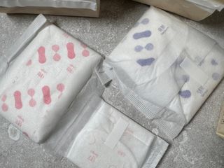 MF[템포 ] 템포 패드 내추럴순면 생리대 SET(중형 슬림 + 대형 + 라이너) — 4.5점을 준 리뷰어가 2024년 2월 올린 사용 사진