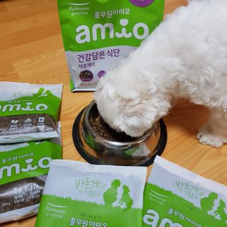 [풀무원아미오] 건강담은식단 1kg 3종 — 5점을 준 리뷰어가 2021년 2월 올린 사용 사진