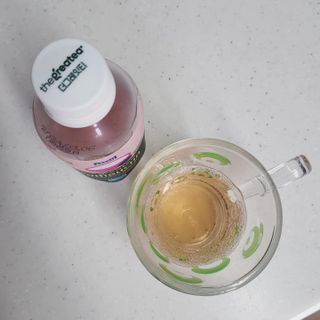 더그레잇티 콤부차 [매일유업] 더그레잇티 44kcal 콤부차 300ml *12개입 (오리지널 6개+베리리치 6개) — 5점을 준 리뷰어가 2023년 8월 올린 사용 사진