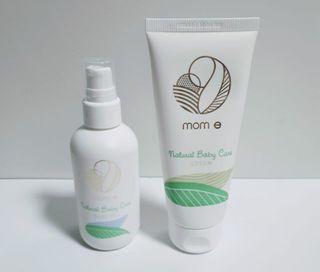 mom e 맘이 내추럴 베이비 케어 크림+바디오일 — 4점을 준 리뷰어가 2021년 1월 올린 사용 사진