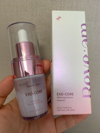 나우 [리브엠] 123억개 엑소좀으로 채운 눈부신 광채, 엑소코어 화이트닝 텐션 앰플 — 5점을 준 리뷰어가 2023년 7월 올린 사용 사진