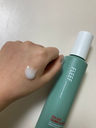 플리프 시카-알로에 카밍 올인원 200ml — 5점을 준 리뷰어가 2021년 1월 올린 사용 사진