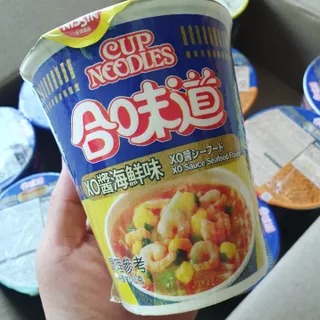 NISSIN 닛신 컵누들  4종 - 씨푸드오리지날, 씨푸드 스파이시, 씨푸드 커리, 씨푸드 XO소스 — 5점을 준 리뷰어가 2022년 11월 올린 사용 사진