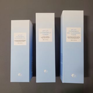 페브유 / FABYOU 페브유 pH5.5 캐모마일 젤 클렌징 폼 + 클렌징 오일 + 토너 3종 세트 — 4.5점을 준 리뷰어가 2021년 6월 올린 사용 사진