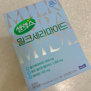 셀렉스스포츠 셀렉스 밀크세라마이드 저분자피쉬콜라겐 28포 X 1박스 — 5점을 준 리뷰어가 2021년 6월 올린 사용 사진