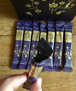광동생활건강 나우 [광동] 배도라지 쌍화스틱 10mL x 100포 — 5점을 준 리뷰어가 2023년 2월 올린 사용 사진