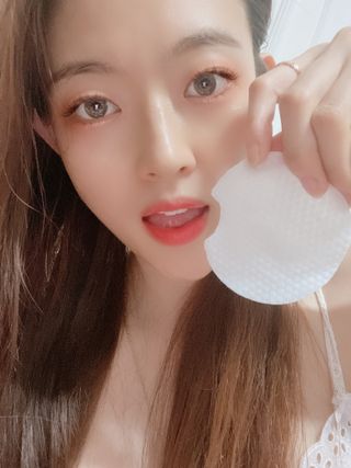 키노닉스 카모 클렌징 패드 — 5점을 준 리뷰어가 2021년 8월 올린 사용 사진