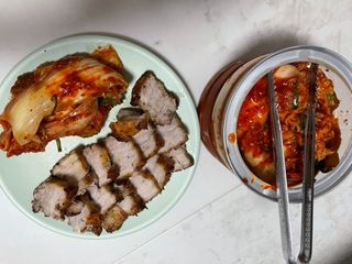 셰프애찬 알배기 겉절이 김치 1kg — 5점을 준 리뷰어가 2022년 9월 올린 사용 사진