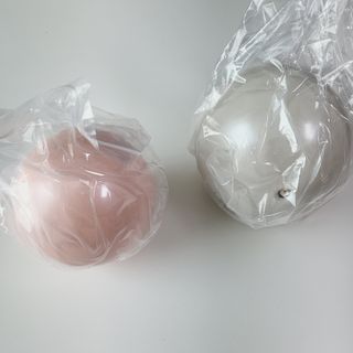 트라택 쿠셔닝 웨이트볼 0.5kg + 1kg SET — 5점을 준 리뷰어가 2022년 4월 올린 사용 사진
