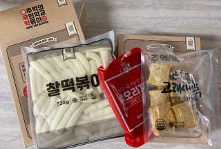추억의 국민학교 떡볶이 국떡 뉴트로 5종 — 5점을 준 리뷰어가 2021년 10월 올린 사용 사진