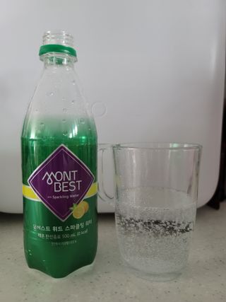 몽베스트 Montbest with Sparkling water Lemon OR Lime 20병(랜덤) — 5점을 준 리뷰어가 2023년 1월 올린 사용 사진
