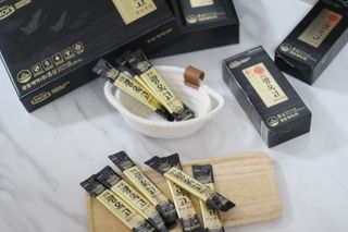 [광동제약] 광동 광옥고 홍삼 본 30포+쇼핑백 증정 — 4.5점을 준 리뷰어가 2021년 12월 올린 사용 사진