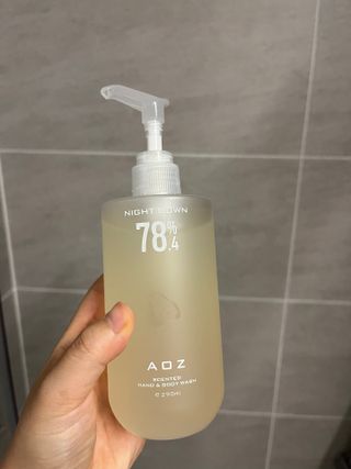에일리언오더즈 센티드 핸드 앤 바디 워시 290ml (3종 택1) — 5점을 준 리뷰어가 2023년 8월 올린 사용 사진