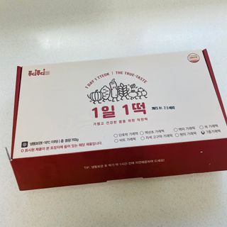푸디푸디 1일1떡  가래떡 낱개포장 아침식사 식사대용 7종 세트 혼합 (14개입) — 4점을 준 리뷰어가 2022년 7월 올린 사용 사진