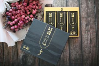헬스업_천명진프리미엄홍삼스틱_10ml x 30포 — 5점을 준 리뷰어가 2021년 1월 올린 사용 사진