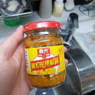 [유픽] 매콤한 한스푼, 하바네로 황등롱 칠리소스 3병 — 5점을 준 리뷰어가 2021년 2월 올린 사용 사진