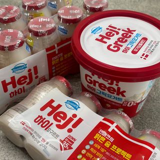 [구매평]▪︎ 덴마크 하이(Hej!) 브랜드 패키지(요구르트, 그릭요거트)only 로켓프레쉬 — 5점을 준 리뷰어가 2025년 5월 올린 사용 사진