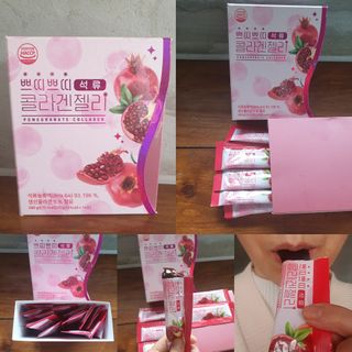 헬스업_쁘띠쁘띠석류콜라겐젤리_20g x 14포 — 5점을 준 리뷰어가 2021년 3월 올린 사용 사진