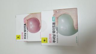트라택 쿠셔닝 웨이트볼 0.5kg + 1kg SET — 5점을 준 리뷰어가 2022년 6월 올린 사용 사진