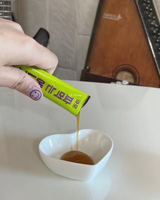 아임오 편의점 신상 타파, 바로 짜먹는 3종 _ 에너지업X2ea, 비타민업X2ea, 허니앤업X2ea — 5점을 준 리뷰어가 2021년 11월 올린 사용 사진