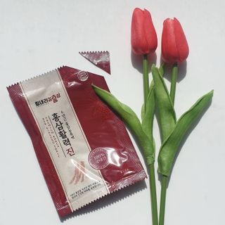 힘내라김홍삼 홍삼활력진 50ml x 5포 — 4점을 준 리뷰어가 2021년 3월 올린 사용 사진