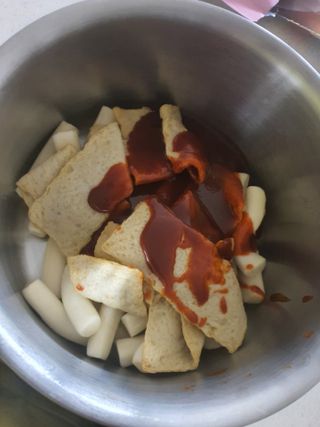 응큼떡볶이 — 4점을 준 리뷰어가 2021년 3월 올린 사용 사진