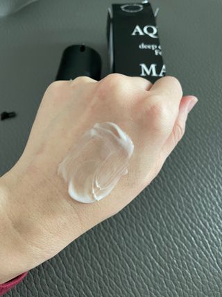 [위드덤]  아쿠아 딥크림 포맨 올인원 로션 — 5점을 준 리뷰어가 2022년 1월 올린 사용 사진