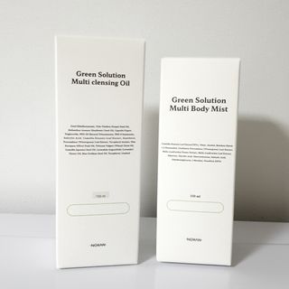 [녹산] 그린 솔루션 멀티 클렌징 오일 + 그린 솔루션 멀티 바디 미스트 — 4점을 준 리뷰어가 2022년 10월 올린 사용 사진