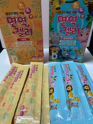 다나음 셀렌에 빠진 아연면역젤리 열대과일맛+사과맛 — 5점을 준 리뷰어가 2021년 3월 올린 사용 사진