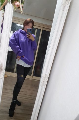 반테린서포터 무릎보호대 — 5점을 준 리뷰어가 2021년 3월 올린 사용 사진