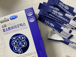 메이준뉴트리 슈퍼 포스트바이오틱스 — 5점을 준 리뷰어가 2021년 5월 올린 사용 사진