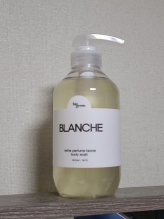 빅그린 니치 퍼퓸 바이옴바디워시 500ml(상탈, 블랙베리&베이, 블랑쉐 3종 중 택1) — 4.5점을 준 리뷰어가 2022년 8월 올린 사용 사진