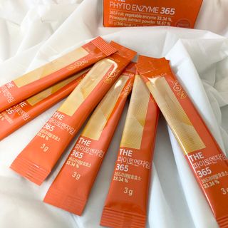 [닥터루템]맛있는 파인애플맛 과채효소 THE파이토엔자임365 1box (30포) — 5점을 준 리뷰어가 2022년 10월 올린 사용 사진