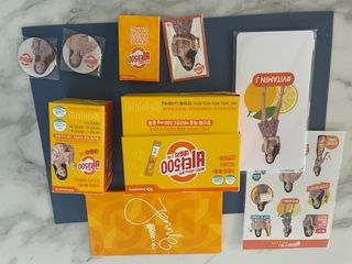 [광동제약] 비타500데일리스틱70포&굿즈3종 — 5점을 준 리뷰어가 2021년 10월 올린 사용 사진