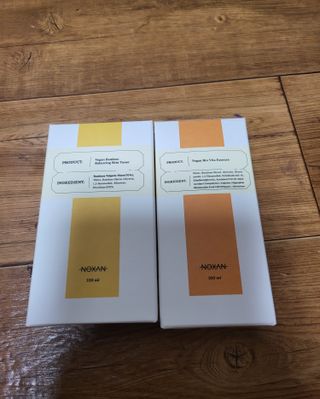 [녹산] 비건 대나무 밸런싱 수분 토너 + 비건 바이오 비타 에센스 — 5점을 준 리뷰어가 2022년 10월 올린 사용 사진