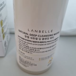 랑벨 내츄럴 딥 클렌징 워터 500ml — 5점을 준 리뷰어가 2022년 6월 올린 사용 사진