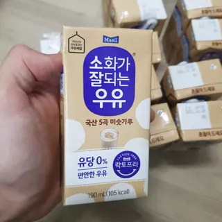 소화가 잘되는 우유 국산 5곡 미숫가루 — 5점을 준 리뷰어가 2021년 9월 올린 사용 사진