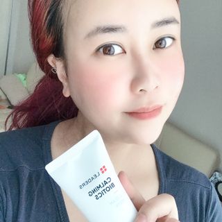 리더스코스메틱 리더스 카밍 바이오틱스 크림 마스크 — 5점을 준 리뷰어가 2021년 3월 올린 사용 사진