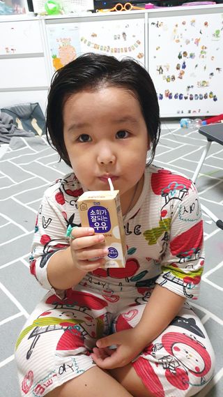 소화가 잘되는 우유 국산 5곡 미숫가루 — 5점을 준 리뷰어가 2021년 9월 올린 사용 사진